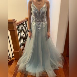 Light blue Prom dress
